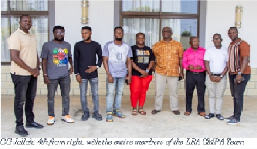 CG Jallah Lauds LRA Comm. Unit  For Elevating Institutional Visibility