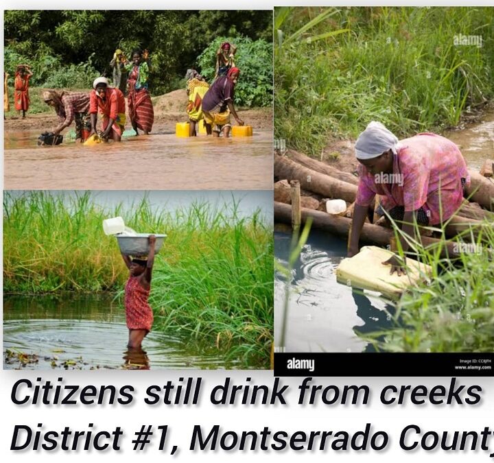CITIZENS STILL DRINK FROM CREEKS AND UNTREATED WELLS
