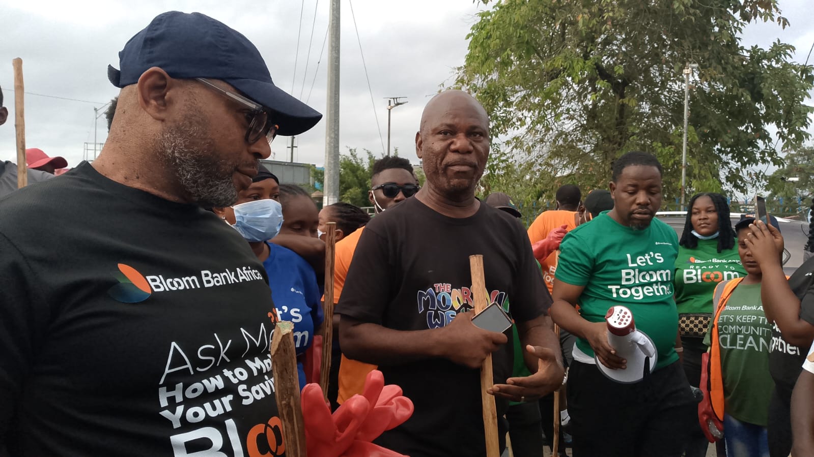 Bloom Bank Africa/MCC clean Monrovia