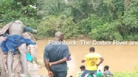 THREE RESCUED, ONE FEAR DEAD, IN DORBOR RIVER