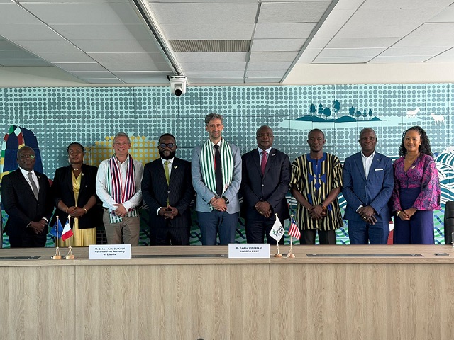 LIBERIA, FRANCE, SIGN LANDMARK AGREEMENT