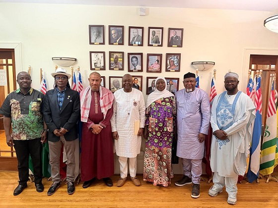 Philadelphia Muslim Leaders Visit Ambassador Al-Hassan Conteh,
