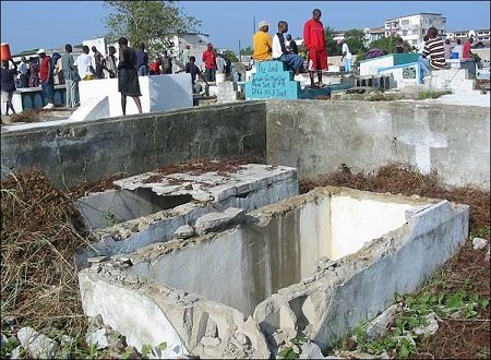 FIXING PALM GROVE CEMETERY: