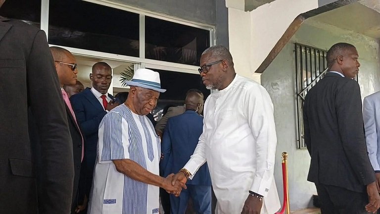 PRES. BOAKAI VISITS MOI