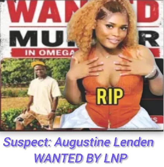 MURDER SUSPECT ON THE RUN